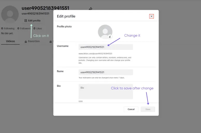 How to Change Your TikTok Username on a Computer