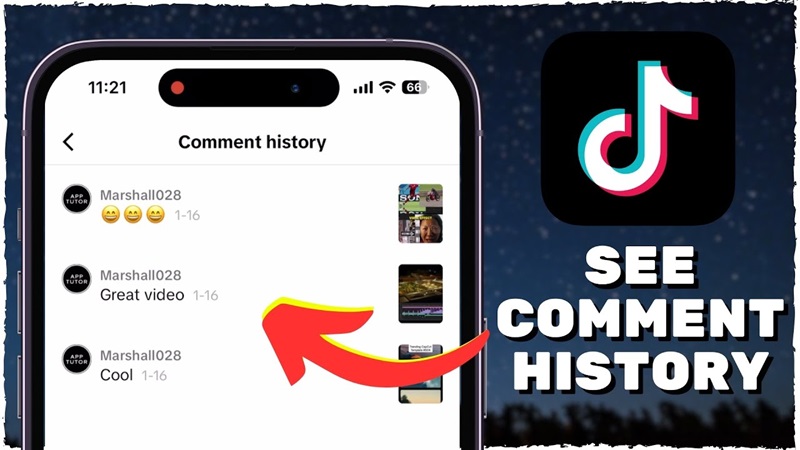 How to Check Your Comment History on TikTok