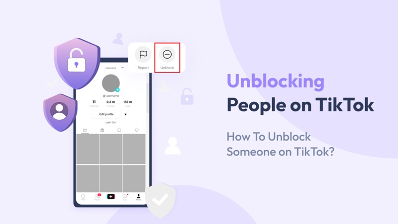 Notes When Unblocking Someone on TikTok